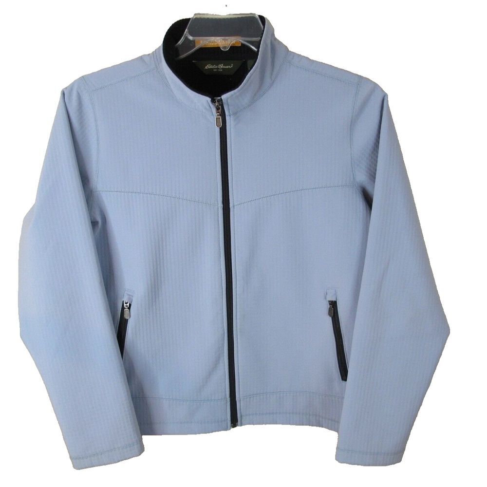 Vintage‎ Eddie Bauer Soft Shell Full Zip Jacket WPL 9647 Women's Large Gray